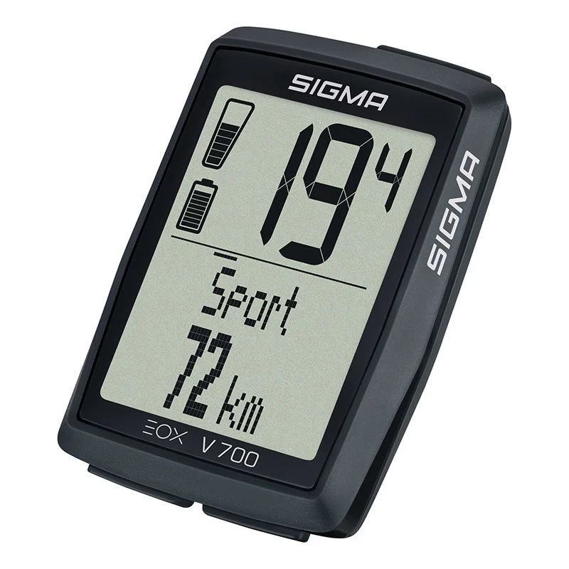 E-Bike-Display Sigma EOX View 700 Schwarz
