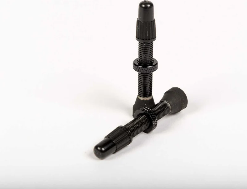 Notubes Universal Ventil, Presta Aluminium schwarz / 35 mm