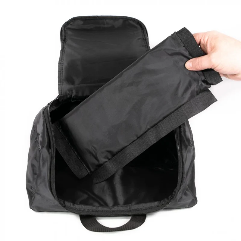 Haberland Einsatz für Einzel-/Doppeltaschen schwarz - mehr Ordnung auf Tour