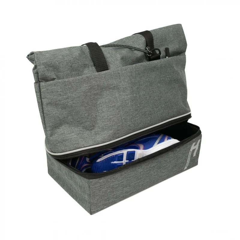 Haberland Gepäckträgeraufsatztasche Lena grau - praktische Racktime 1.0 Transportlösung