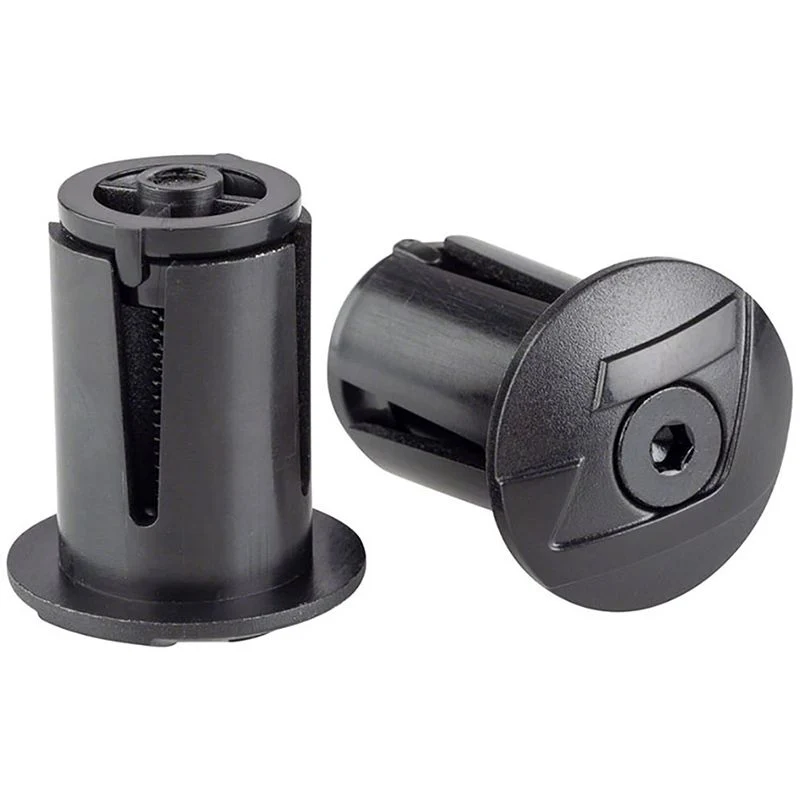 Jagwire Lenkerstopfen-Set Schwarz