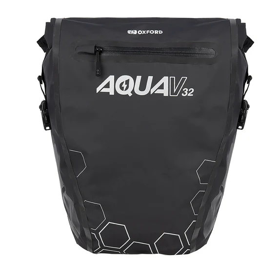 Packtasche Oxford Aqua V QR Doppelt 16Lx2 Schwarz
