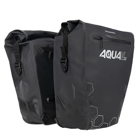 Packtasche Oxford Aqua V QR Doppelt 16Lx2 Schwarz