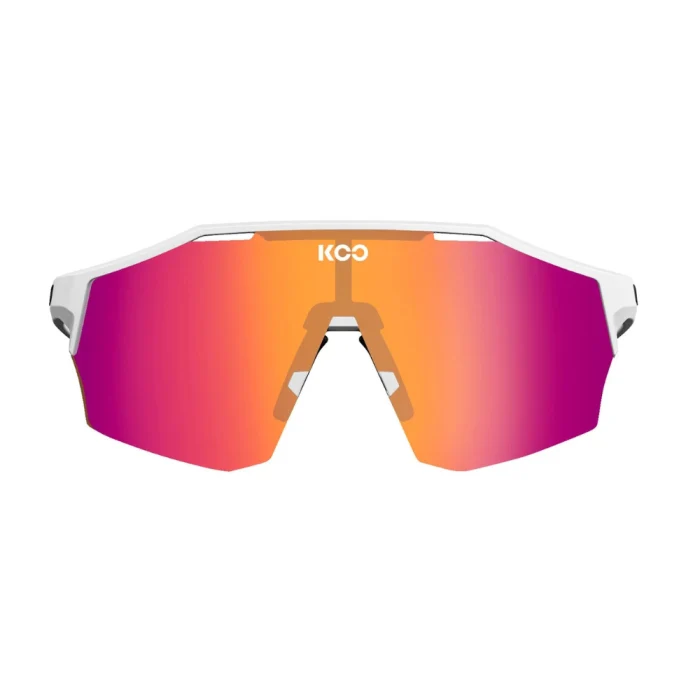 Koo Alibi Sonnenbrille Weiß Matt/Fuchsia