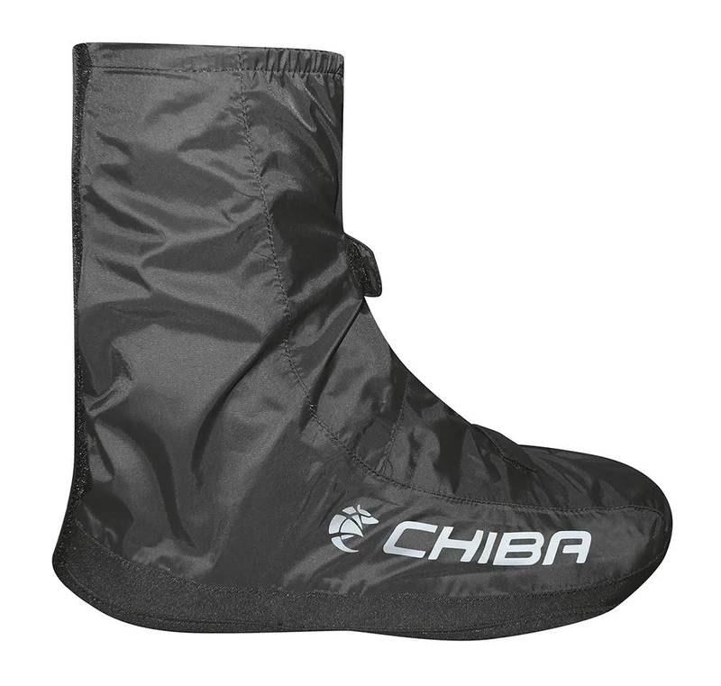 CHIBA Gamasche - wasserdichte, atmungsaktive Überschuhe für Radsport, Größe L, schwarz