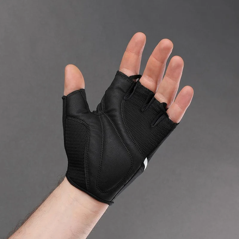 CHIBA Sport - Radhandschuhe XS schwarz, atmungsaktiv mit Polsterung