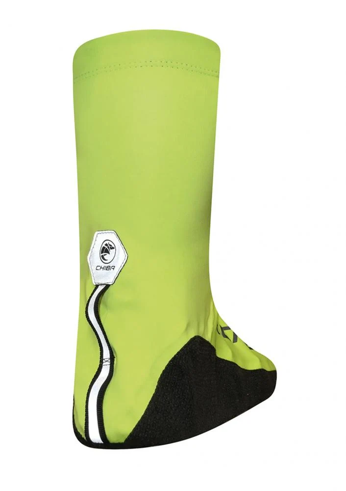 CHIBA Softshell Überschuh - neongelb, wasserdicht, winddicht, M