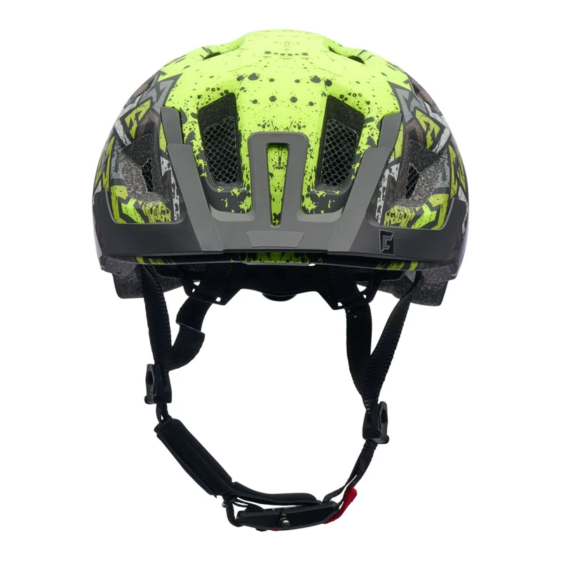 Cratoni Maxster Pro Kinder-Helm wild-neonyellow matt S/M (51-56 cm)