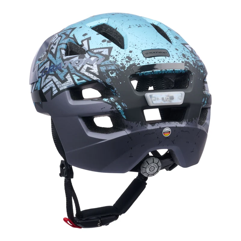 Cratoni Maxster Pro Kinder-Helm wild-blue matt S/M (51-56 cm)