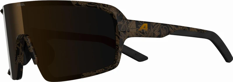 Alpina Lumin Mo Friedrich Artist Series Sportbrille black/gold one size