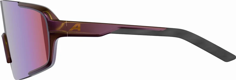 Alpina Lumin Sportbrille black-purple matt/mirror pink one size