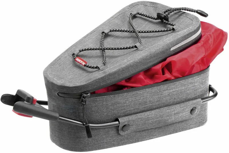 KLICKfix Contour Satteltasche waterproof 4 L grau
