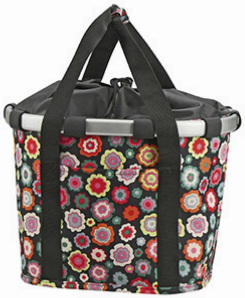 KLICKfix Bikebasket Lenkertasche happy flowers