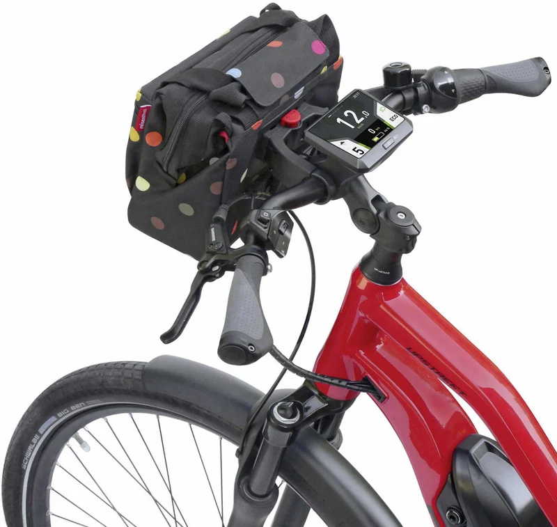 KLICKfix Roomy Lenkertasche dots