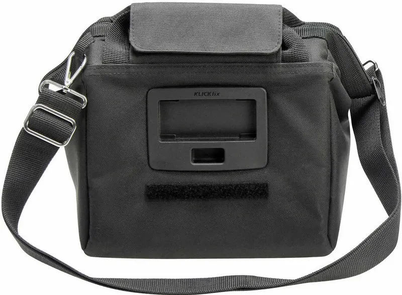 KLICKfix Roomy Lenkertasche schwarz