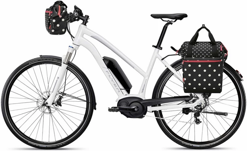 KLICKfix Roomy Lenkertasche mixed dots