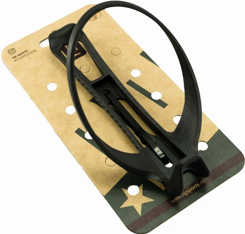 NG Sports Thymeen ReCycle Flaschenhalter Nylon + Carbon Ultralight schwarz