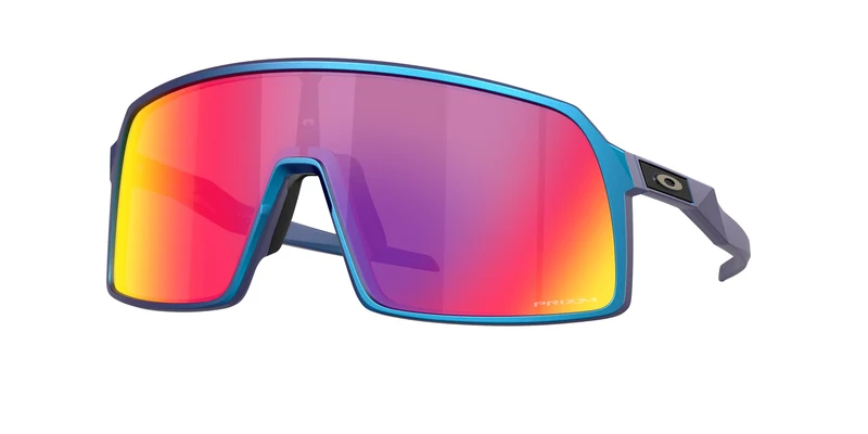 Oakley Sutro Sonnenbrille/Irisierendes Blau/Matt Cyan/Prizm Road
