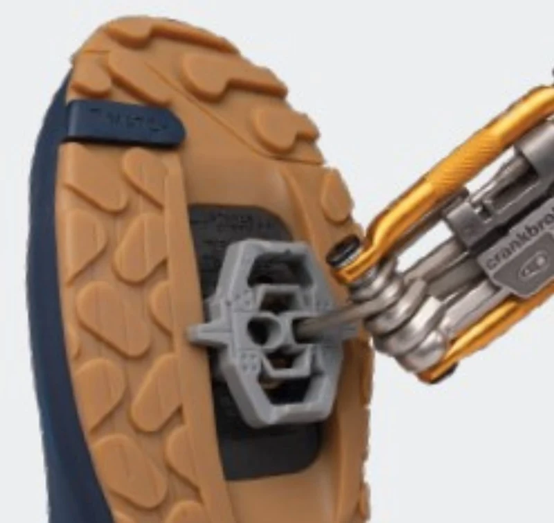 Crankbrothers Cleat Tool für Crankbrothers, SPD™, TIME™ ATAC Cleats grey one size