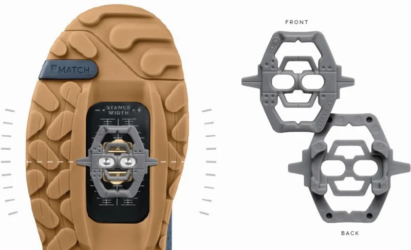 Crankbrothers Cleat Tool für Crankbrothers, SPD™, TIME™ ATAC Cleats grey one size
