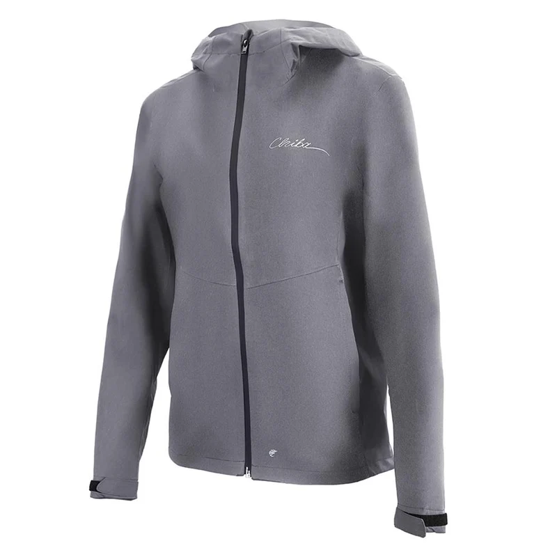CHIBA Rainjacket Damen - wasserdicht, winddicht, atmungsaktiv, 4XL, hellgrau