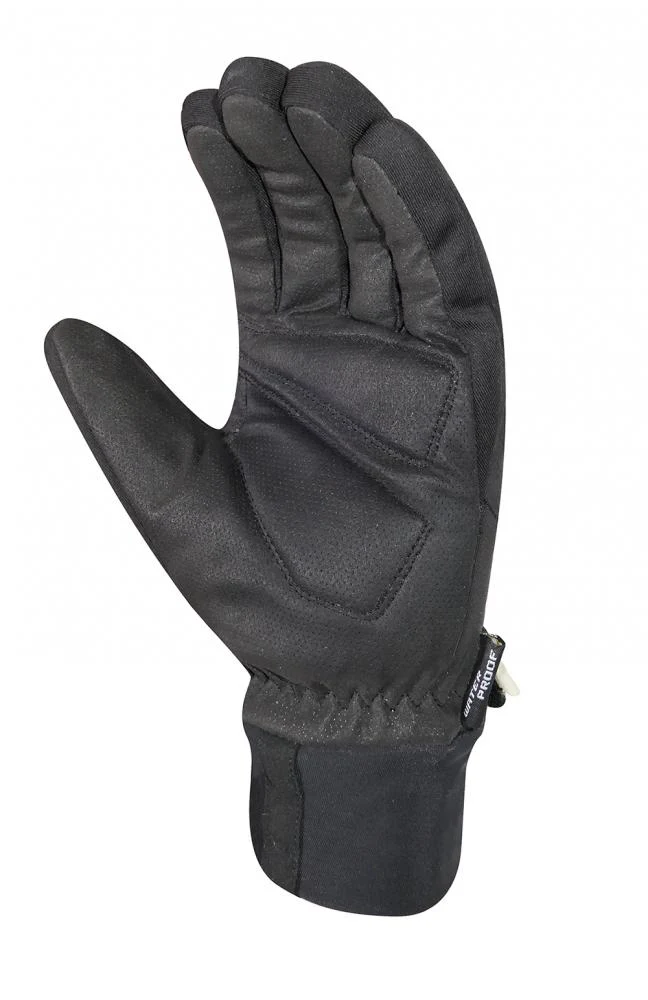 CHIBA Rain Pro - wasserdichte Radhandschuhe schwarz/weiß, S