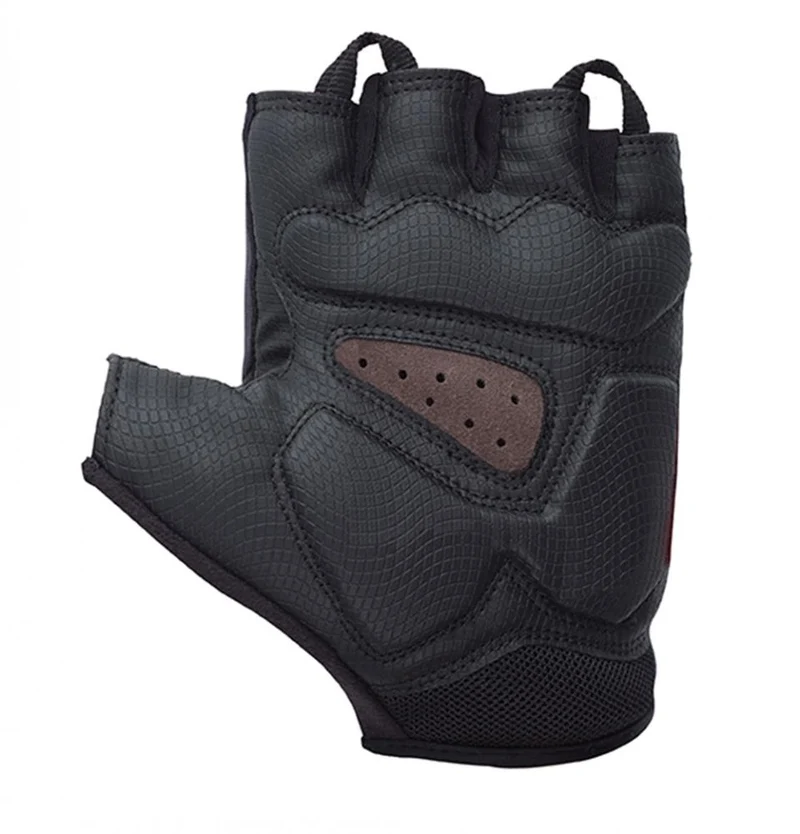 CHIBA Gel Premium - Radhandschuhe kurzfinger weiß S, Gelpolsterung, atmungsaktiv
