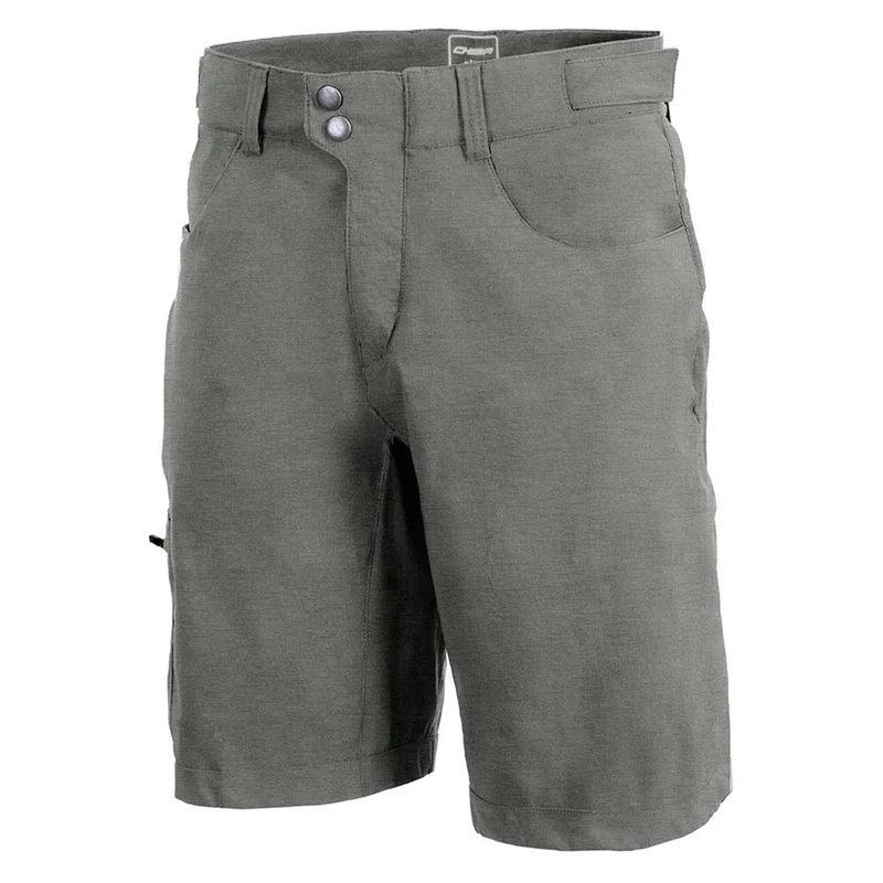 CHIBA Baggy Pants mit Innenhose Men - Radhose 3XL anthrazit/schwarz, gepolstert