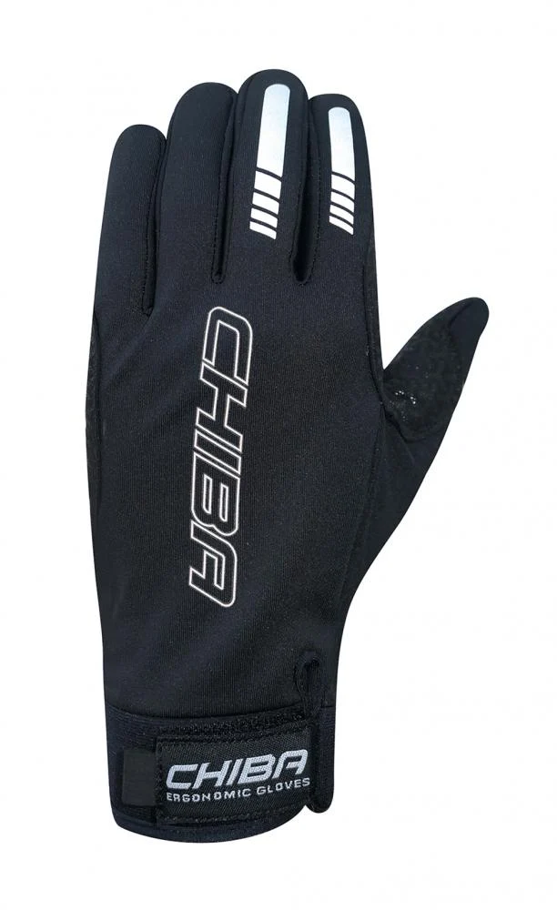 CHIBA Windstopper - Radhandschuhe XL schwarz, winddicht & atmungsaktiv