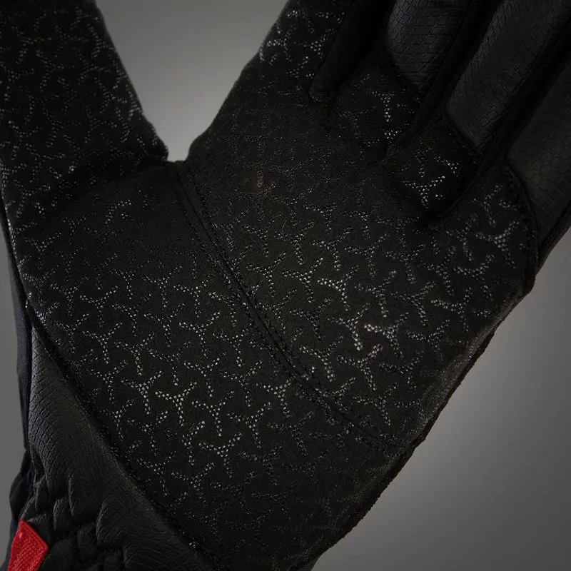 CHIBA Windstopper - Radhandschuhe schwarz, winddicht, atmungsaktiv, Größe S