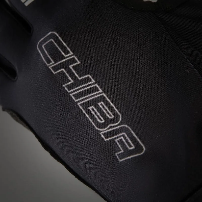 CHIBA Windstopper - Radhandschuhe schwarz, winddicht, atmungsaktiv, Größe S