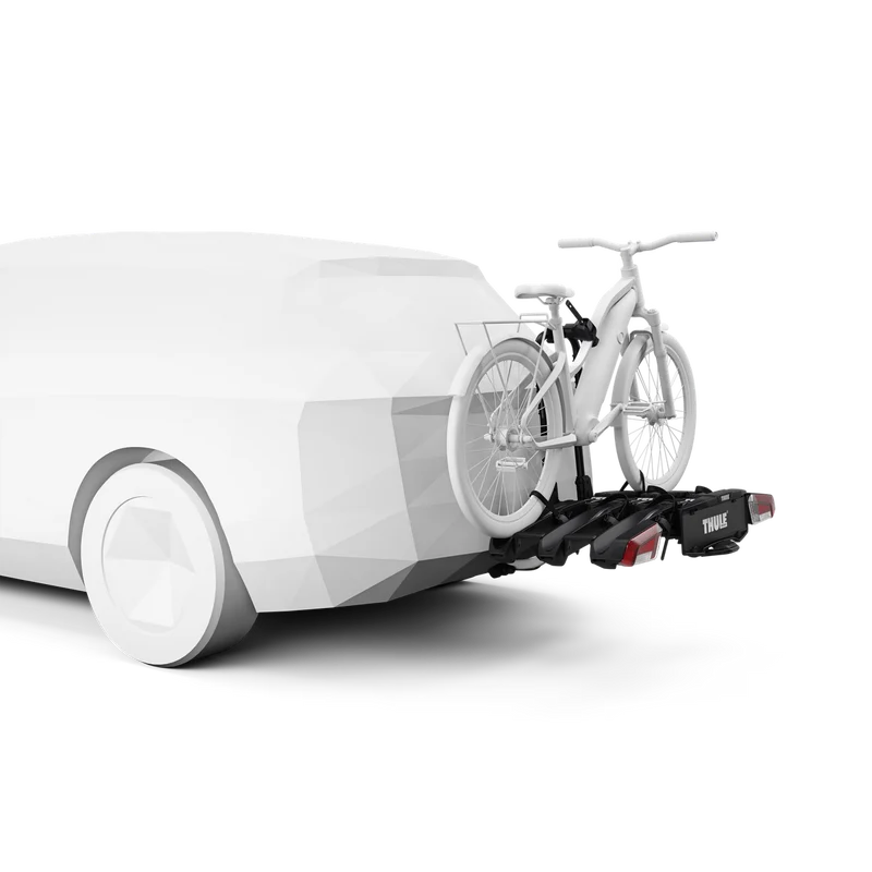 Thule Easyfold 3 Anhängerkupplungs-Fahrradträger 3-Fahrräder 13 Pin