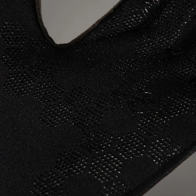 CHIBA Polarfleece - Radhandschuhe XS schwarz, Polartec-Fleece, Touchfinger, Silikondruck