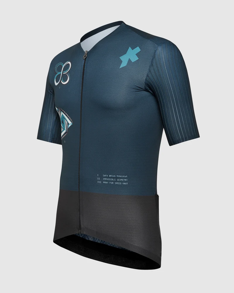 Assos Equipe RS S11 X Safa Brian Kurzarmtrikot Herren Impossible Green