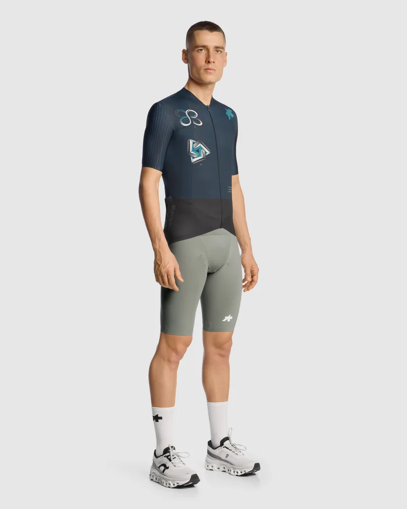 Assos Equipe RS S11 X Safa Brian Kurzarmtrikot Herren Impossible Green