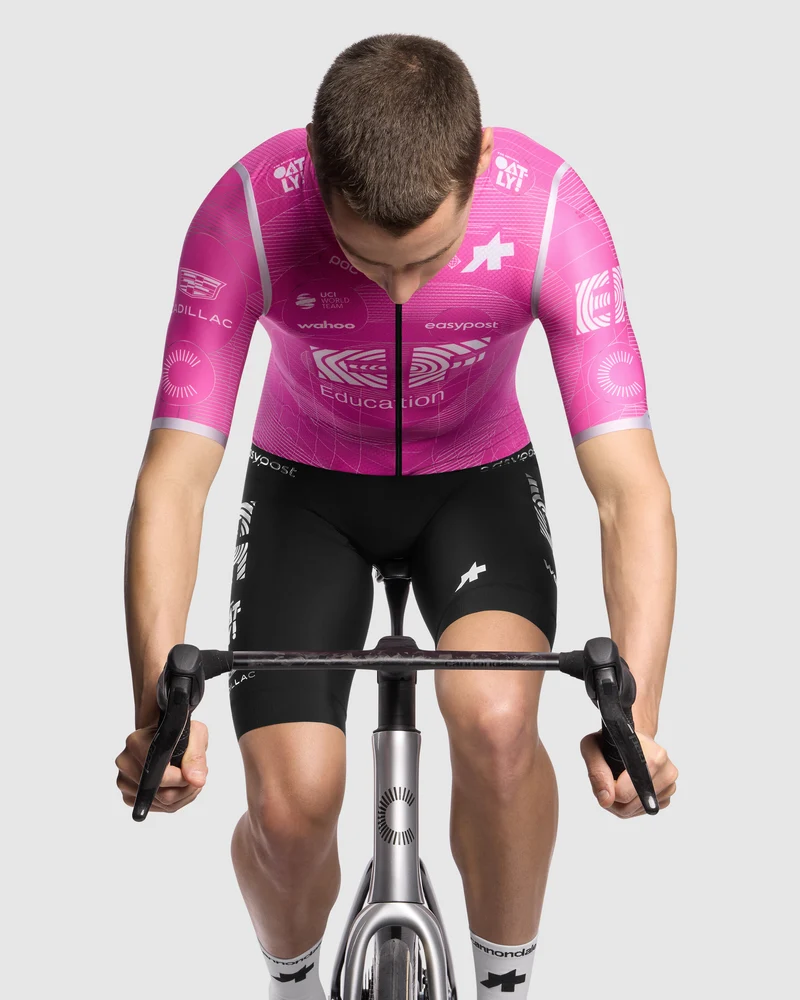 Assos Mille GT S11 EVO EF Kurzarmtrikot Herren Pink EF