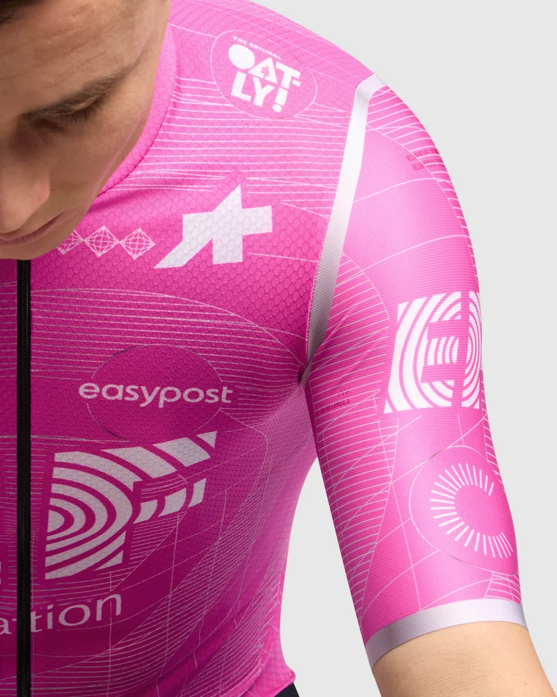 Assos Mille GT S11 EVO EF Kurzarmtrikot Herren Pink EF