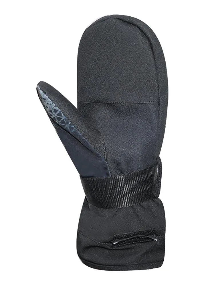 CHIBA Board Mitten - wasserdichte Primaloft Radhandschuhe mit Schiene, Gr. 11, dk. grau/n