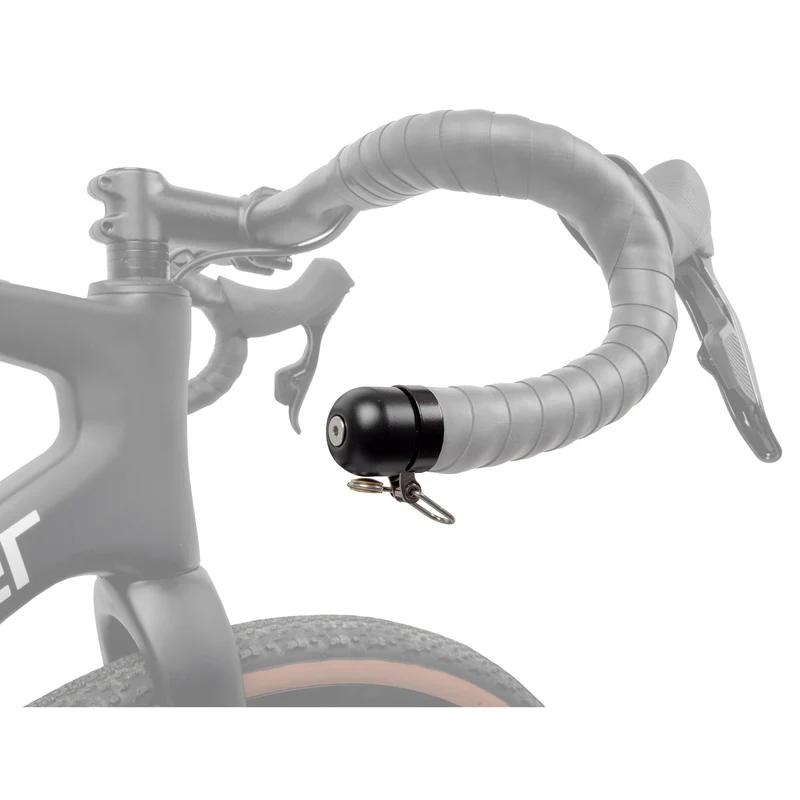M-WAVE Bella DBX Fahrradklingel für Rennrad/Gravel am Lenkerende