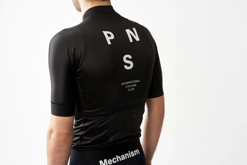 Pas Normal Studios Mechanism Kurzarm Radtrikot Herren Schwarz