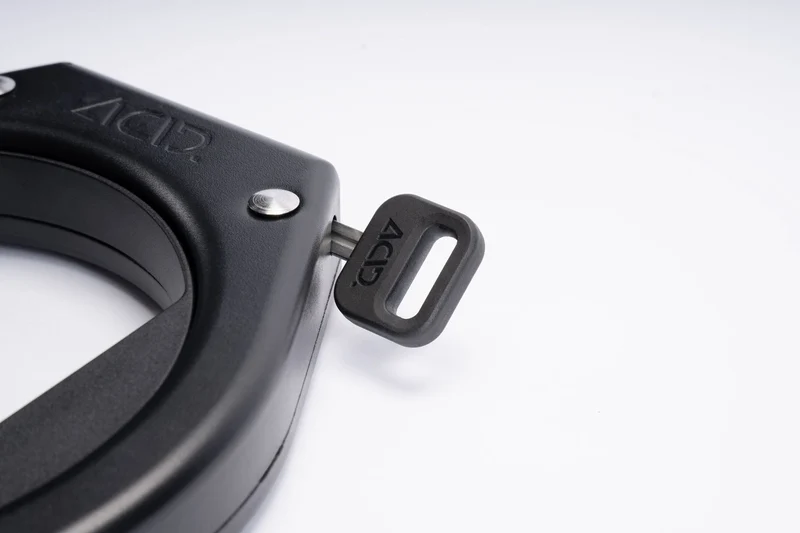 Acid Rahmenschloss Latch 6078 D, Schlüssel abziehbar black