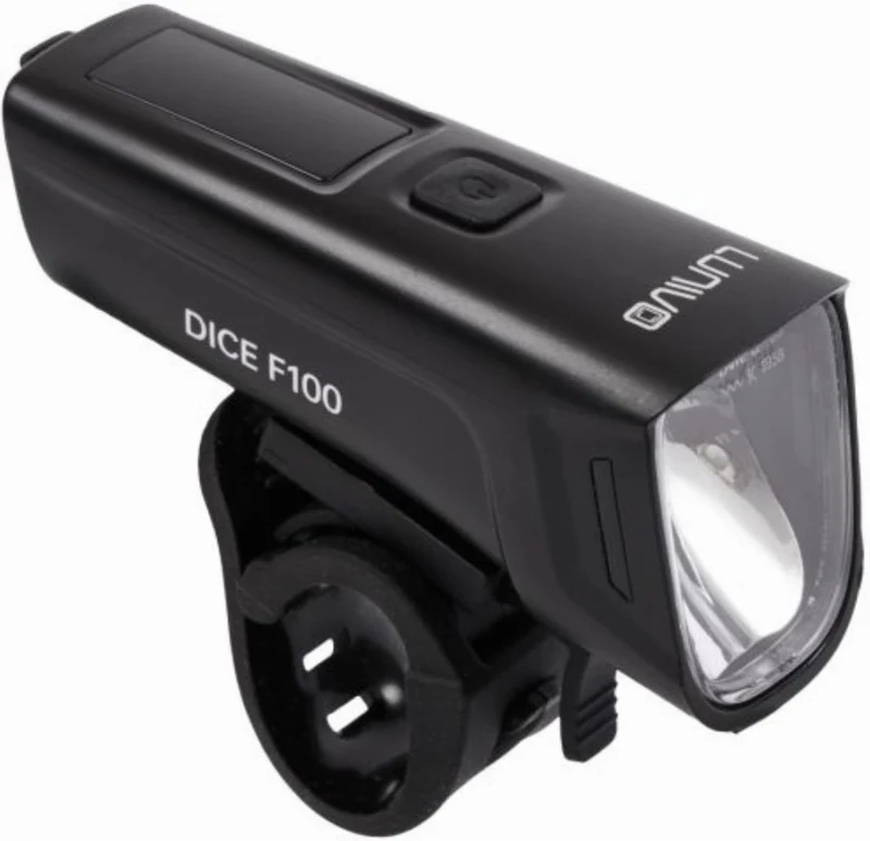 Lunivo Frontscheinwerfer Dice F100 schwarz