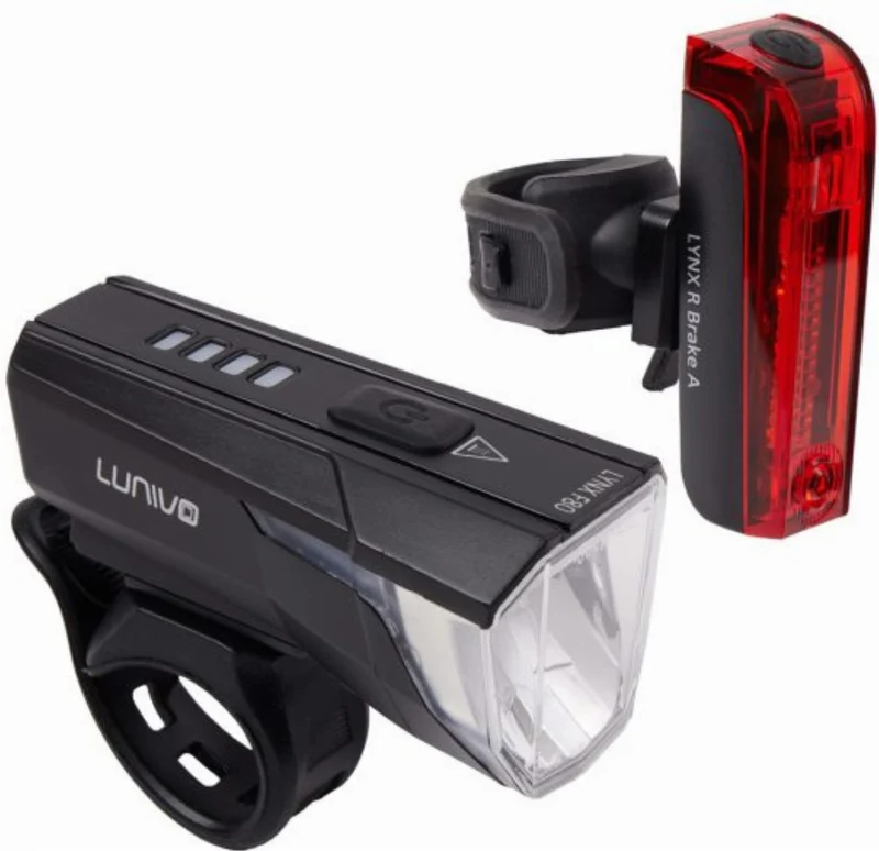 Lunivo Beleuchtungsset Lynx F80 & Lynx R Brake Akku