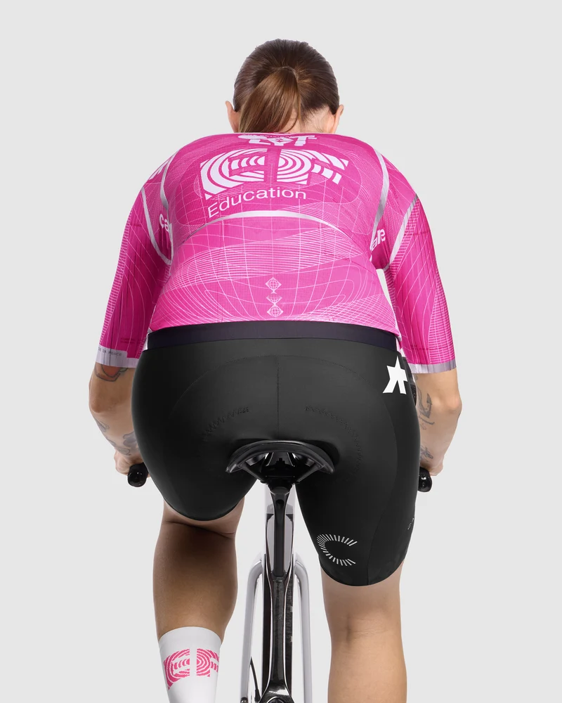 Assos Dyora RS S11 EF Kurzarmtrikot Damen Pink EF
