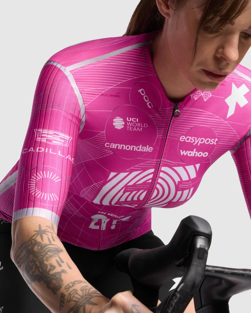 Assos Dyora RS S11 EF Kurzarmtrikot Damen Pink EF