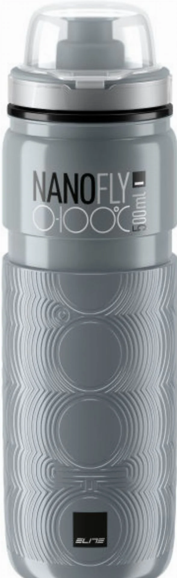 Elite Nanofly 0-100° Thermoflasche grau 500 ml