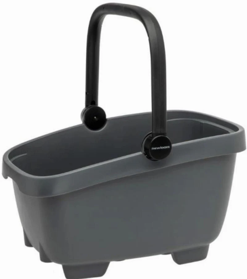 New Looxs Clipper MIK Gepäckträgerkorb grey 28 L