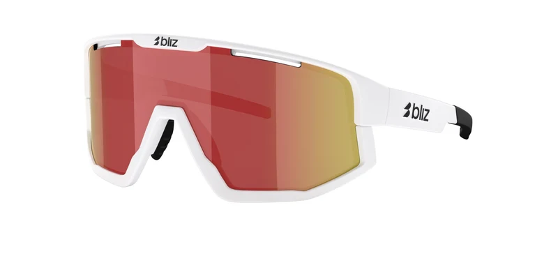 Bliz Fusion Sonnenbrille/Weiß/Rauchrot