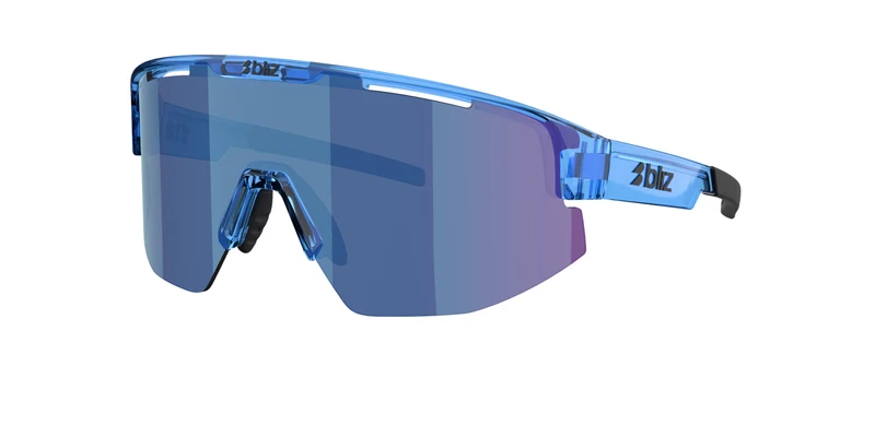 Bliz Matrix Sonnenbrille/Transparent Blau/Rauchglas/Mehrfarbig Blau