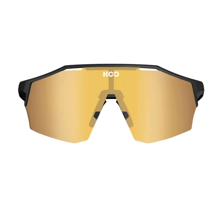 Koo Alibi Sonnenbrille Schwarz Matt/Gold